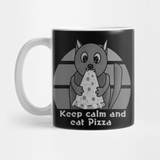 Keep calm and eat Pizza 2 Mug